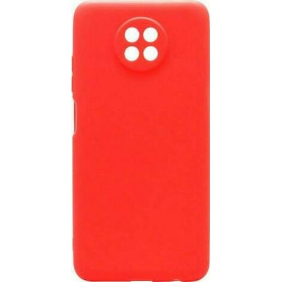 Oem Θήκη Σιλικόνης Matt 1,2 mm Για Xiaomi Redmi Note 9 5G / Note 9T Κόκκινο