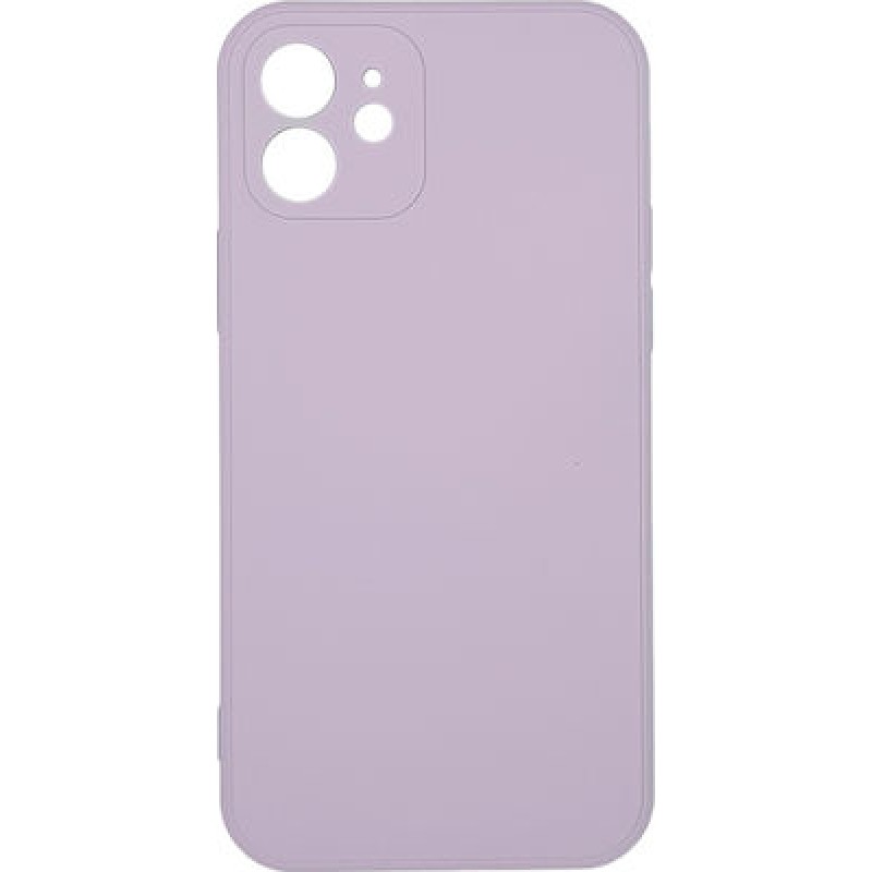 Oem Θήκη Σιλικόνης Matt 1,2 mm Για Apple iPhone 13 6.1''  Μωβ