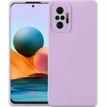 Oem Θήκη Σιλικόνης Matt 1,2 mm Για Xiaomi Redmi Note 10 Pro / 10 Pro Max  Λιλά