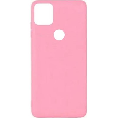 Oem Θήκη Σιλικόνης Matt 1,2 mm Για Realme 7i / C12 / C15 Ροζ