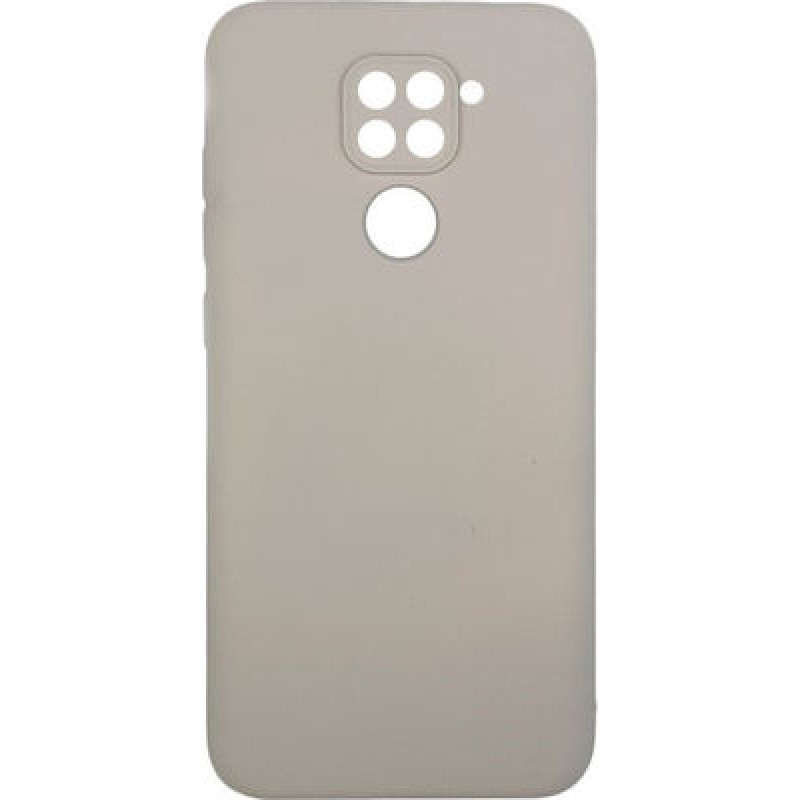 Oem Back Cover Silicone Soft 2,0 mm Για  Xiaomi Redmi Note 9  Γκρι