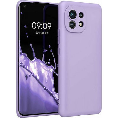 Oem Θήκη Σιλικόνης Matt 1,2 mm Για Xiaomi Redmi Mi 11 Μωβ