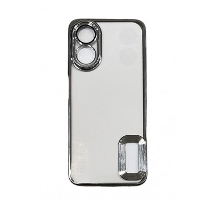 Oem Θήκη Back Cover Electro Για Oppo A17 Ασημί