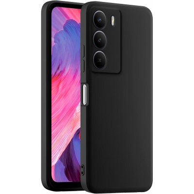 Oem Θήκη Σιλικόνης Matt 1,5 mm Για Realme 14X 5G Μαύρο