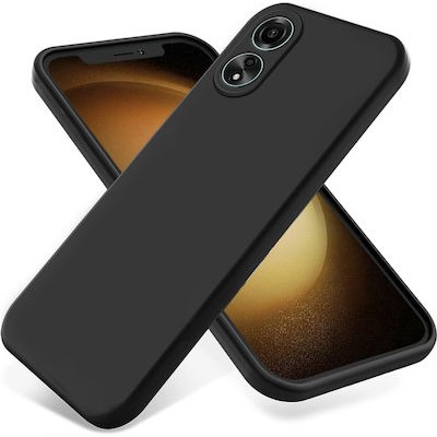 Oem Θήκη Σιλικόνης Matt 1,5 mm Για Realme C67 4G Μαύρο