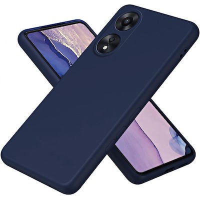Oem Θήκη Σιλικόνης Matt 1,5 mm Για Realme C67 4G Σκούρο - Μπλε