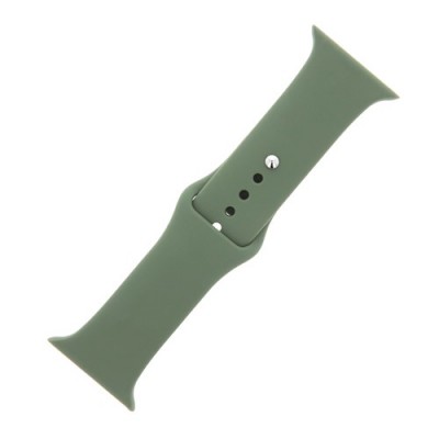 Oem Universal Λουράκι Σιλικόνης  Συμβατό Με Apple Watch 38 / 40 / 41 mm Πράσινο Λαδί