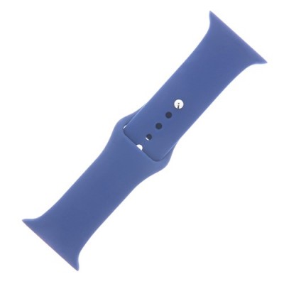 Oem Universal Λουράκι Σιλικόνης  Συμβατό Με Apple Watch 38 / 40 / 41 mm Μπλε