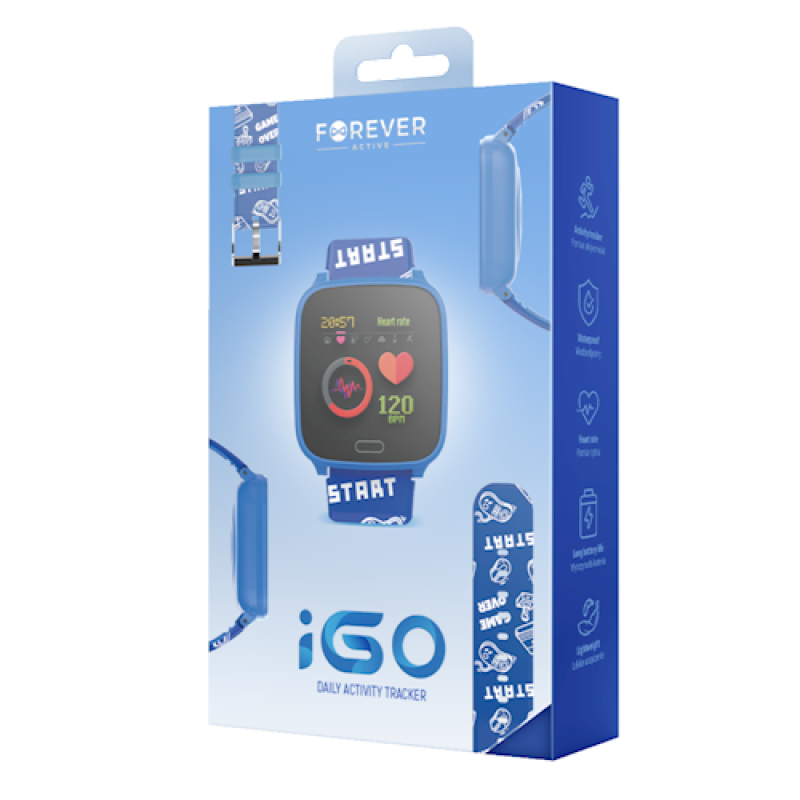Smartwatch Forever IGO JW-100 μπλε