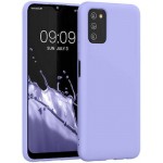 Oem Θήκη Σιλικόνης Matt 1,2 mm Για Samsung Galaxy A03  Μωβ
