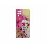 Oem Back Cover Σιλικόνης Flower 10 Για Samsung Galaxy A12 / M12 / F12  Φούξια