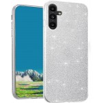 Oem Θήκη Shining Χρυσόσκονη Για Samsung Galaxy A55 5G Ασημί