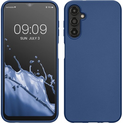 Oem Θήκη Σιλικόνης Soft 2.0 mm Για Samsung Galaxy A34 5G Metallic Σκούρο - Μπλε