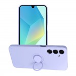 Oem ΄Θήκη Σιλικόνης Με Ring Για Samsung Galaxy A16 5G Λιλά 