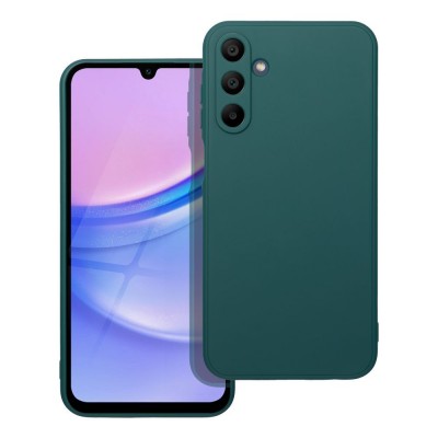 Oem Θήκη Σιλικόνης Matt 1,5 mm Για Samsung Galaxy A25 5G Σκούρο - Πράσινο