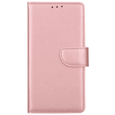 Oem Θήκη Πορτοφόλι Για Apple iPhone 15 Pro Max 5G 6,7" Ροζ - Χρυσό Box