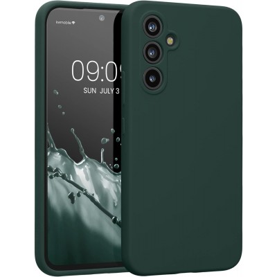 Oem Θήκη Σιλικόνης Matt 1,5 mm Για Samsung Galaxy S25 FE 5G Σκούρο - Πράσινο