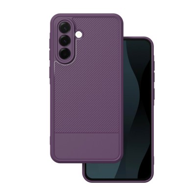 Oem Θήκη Σιλικόνης Simple Carbon Για Samsung Galaxy A26 5G Μωβ