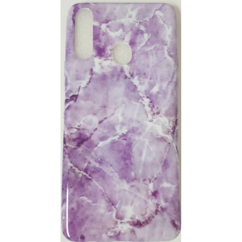 Oem  Θήκη Σιλικόνης Marmur 3 case Για  Samsung Galaxy A20S  Μωβ