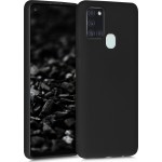 Oem Θήκη Σιλικόνης Matt 1,2 mm Για Samsung Galaxy A21s Μαύρο