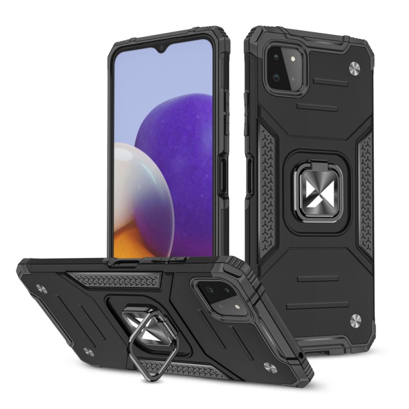 Oem Shock Armor Θήκη Για Samsung Galaxy A22 4G Μαύρο