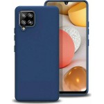 Oem Θήκη Σιλικόνης Matt 1,2 mm Για Samsung Galaxy A22 4G  Μπλε