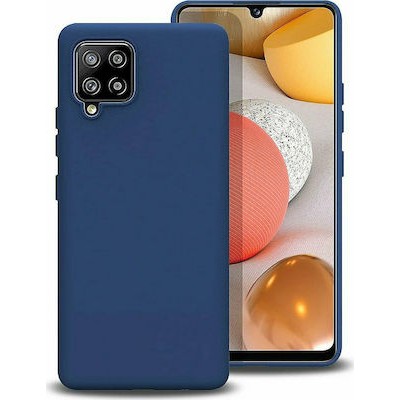 Oem Θήκη Σιλικόνης Matt 1,2 mm Για Samsung Galaxy A22 4G  Μπλε