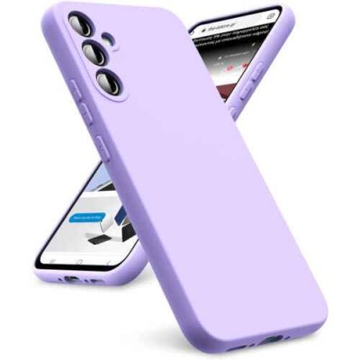 Oem Θήκη Σιλικόνης Matt 1,5 mm Για Samsung Galaxy A25 5G Λιλά