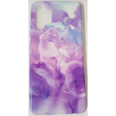 Οem Θήκη Σιλικόνης Marmur 2 case Για  Samsung Galaxy A32 4G  Μωβ