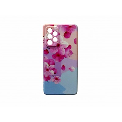  Oem Back Cover Σιλικόνης Flower 1 Για Samsung Galaxy A32 4G Σχέδια