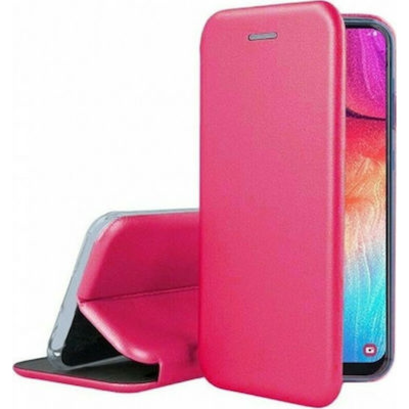 Oem Θήκη Βιβλίο Smart Magnet Elegance Για Xiaomi Redmi 12C / Redmi 11A Φούξια