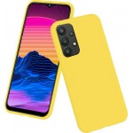 Oem Θήκη Σιλικόνης Matt 1,5 mm Για Samsung Galaxy A32 5G / M32 5G Κίτρινο