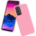 Oem Θήκη Σιλικόνης Matt 1,5 mm Για Samsung Galaxy A32 5G / M32 5G Ροζ (Ανοιχτή Κάμερα)
