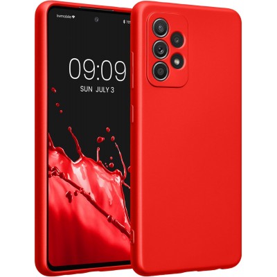 Oem Θήκη Σιλικόνης Matt 1,2 mm Για Samsung Galaxy A52 5G / A52 4G / A52S 5G Κόκκινο