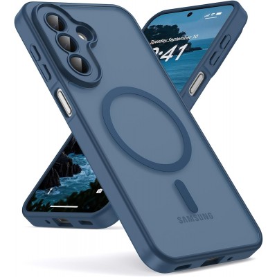 Oem Θήκη Back Cover Electro Magsafe Ημιδιαφανή Για Samsung Galaxy A15 4G / 5G Σκούρο - Μπλε