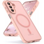 Oem Θήκη Back Cover Electro Magsafe Ημιδιαφανή Για Samsung Galaxy A26 5G Ροζ - Nud