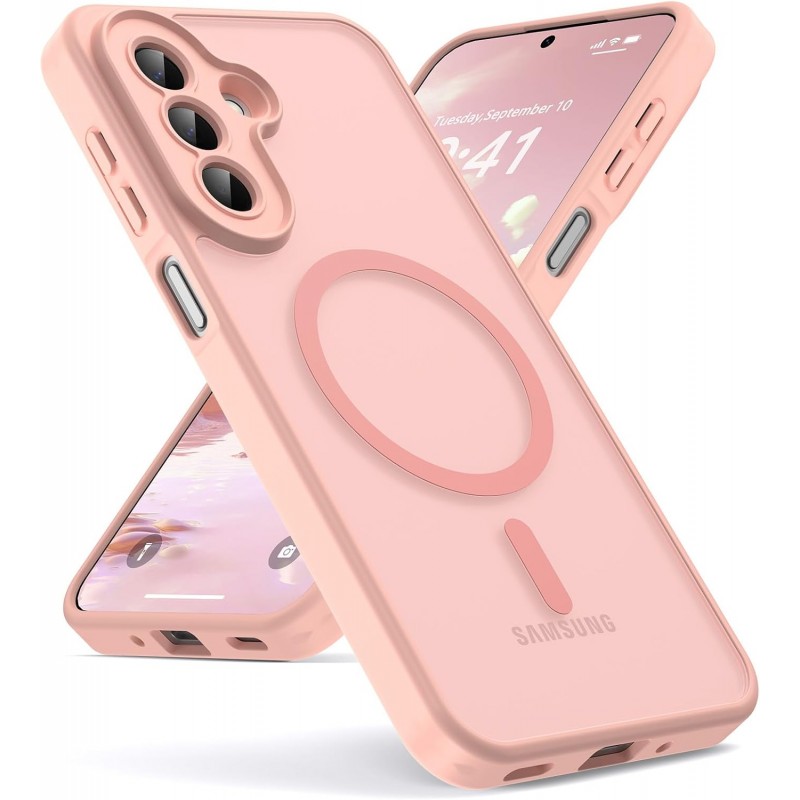 Oem Θήκη Back Cover Electro Magsafe Ημιδιαφανή Για Samsung Galaxy A26 5G Ροζ - Nud