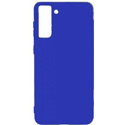 Oem Θήκη Σιλικόνης Matt 1,2 mm Για Samsung Galaxy S21 Plus 5G  Μπλε