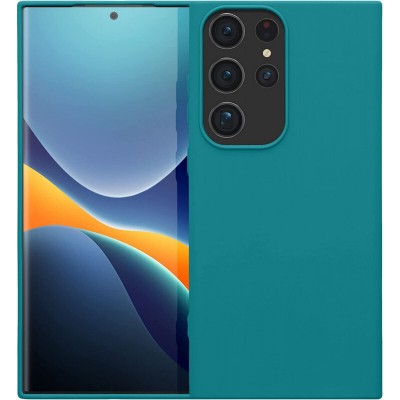 Oem Θήκη Σιλικόνης Soft 2.0 mm Για Samsung Galaxy S23 Ultra 5G Μπλε - Γκρι