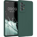 Oem Θήκη Σιλικόνης Matt 1,5 mm Για Samsung Galaxy A32 5G / M32 5G Σκούρο - Πράσινο