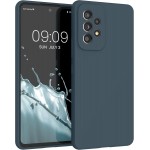 Oem Θήκη Σιλικόνης Matt 1,5 mm Για Samsung Galaxy A32 5G / M32 5G Σκούρο - Μπλε