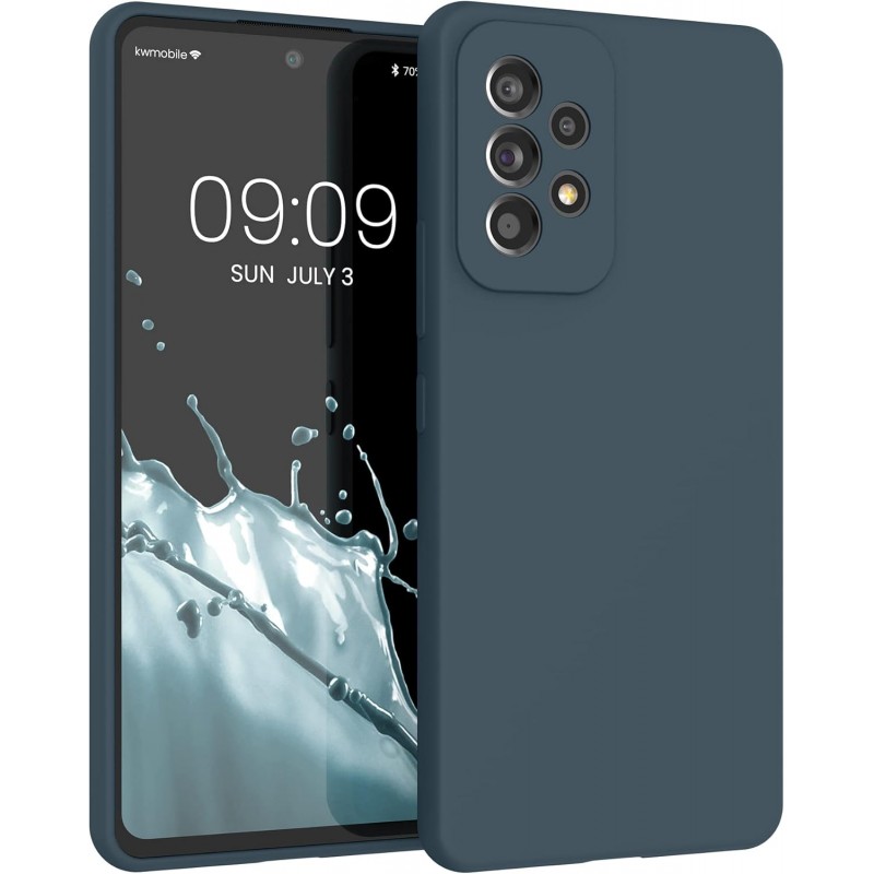 Oem Θήκη Σιλικόνης Matt 1,5 mm Για Samsung Galaxy A32 5G / M32 5G Σκούρο - Μπλε