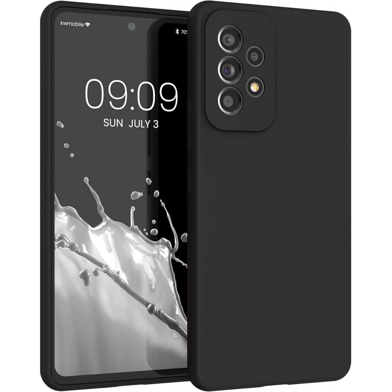 Oem Θήκη Σιλικόνης Matt 1,5 mm Για Samsung Galaxy A32 5G / M32 5G Μαύρο