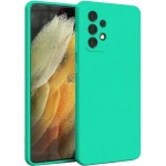 Oem Θήκη Σιλικόνης Soft 2.0 mm Για Samsung Galaxy A32 5G / M32 5G Τιρκουάζ