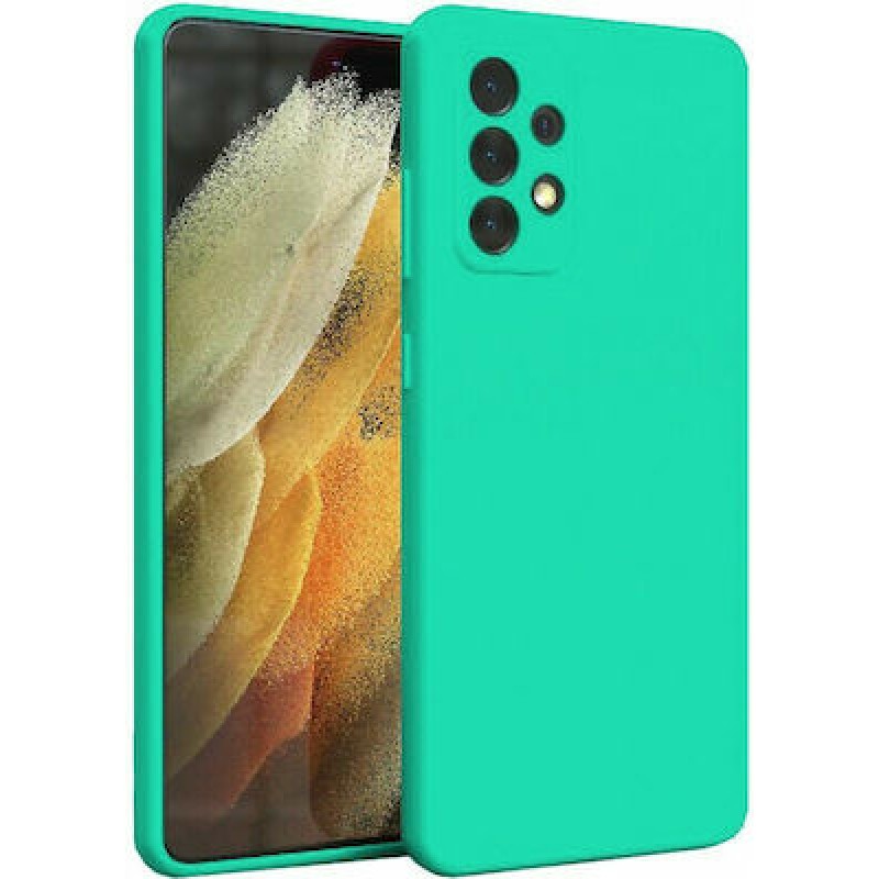 Oem Θήκη Σιλικόνης Soft 2.0 mm Για Samsung Galaxy A32 5G / M32 5G Τιρκουάζ