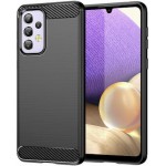 Oem Θήκη Σιλικόνης Carbon Για Samsung Galaxy A33 5G Μαύρο