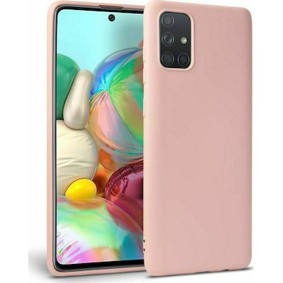 Oem Θήκη Σιλικόνης Soft 2.0 mm    Για Samsung Galaxy A31    Ροζ