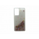 Oem Θήκη TPU Με Υγρό Glitter Για Samsung Galaxy A52 5G / A52 4G / A52S 5G Ασημί