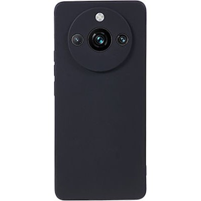 Oem Θήκη Σιλικόνης Matt 1,2 mm Για Realme 11 Pro 5G / 11 Pro Plus 5G Μαύρο