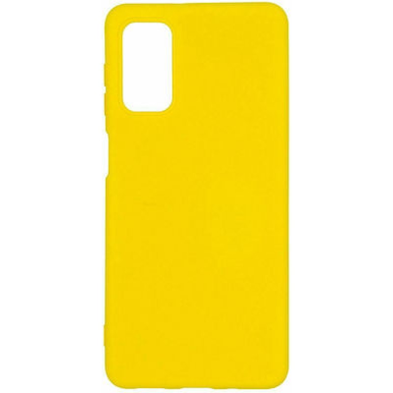 Oem Θήκη Σιλικόνης Matt 1,2 mm Για Realme 8i  Κίτρινο